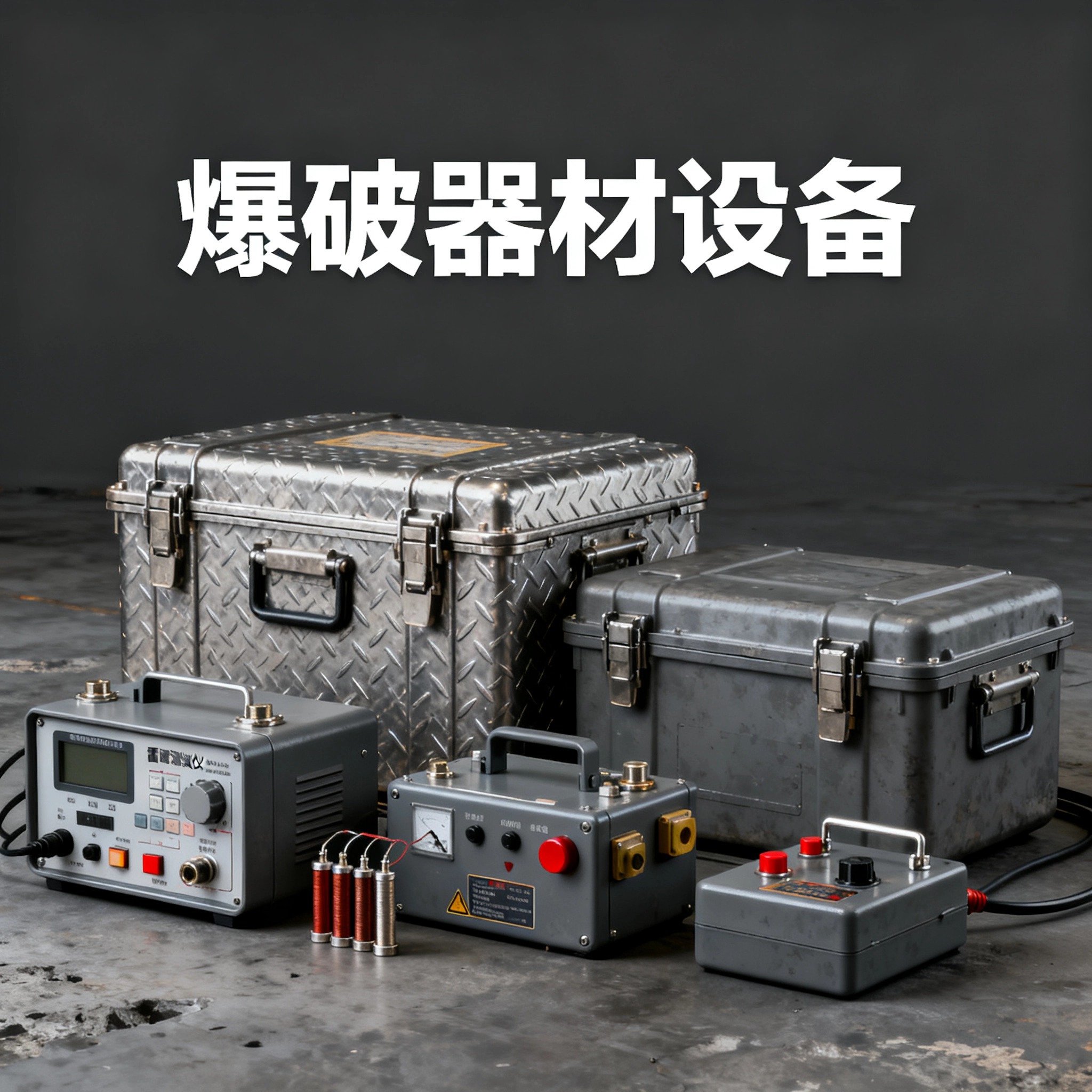 东河镇爆破工程师的“兵器库”：常用器材一册通
